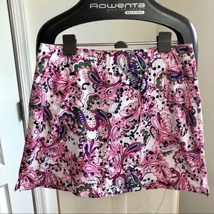 Lady Hagan Printed Golf Skort
